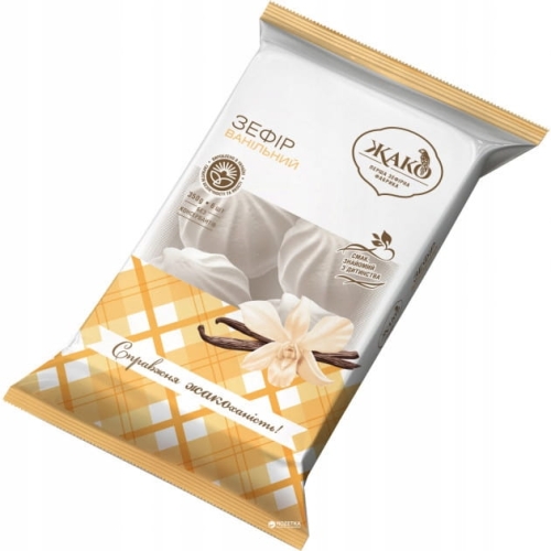 Zefir WANILIOWY Jaco 350g super smaczne pianki