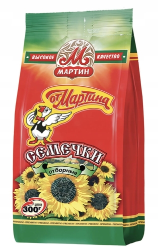 Pestki Słonecznika Martin niesolone 300 g przekaska PRAŻONE