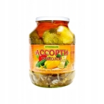 Pomidory i ogórki marynowane Assorti 1620g Steinhauer pyszny dodatek do dań