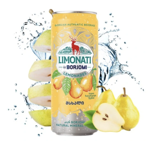 Borjomi Limonati Gruszka 330ml