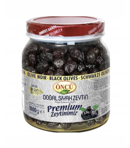 Oliwki Czarne z pestką tureckie 2XL-XL Oncu Premium 1kg