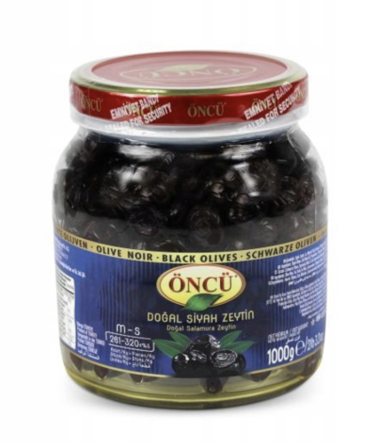 Oliwki czarne M-S z pestką tureckie Oncu 1 kg