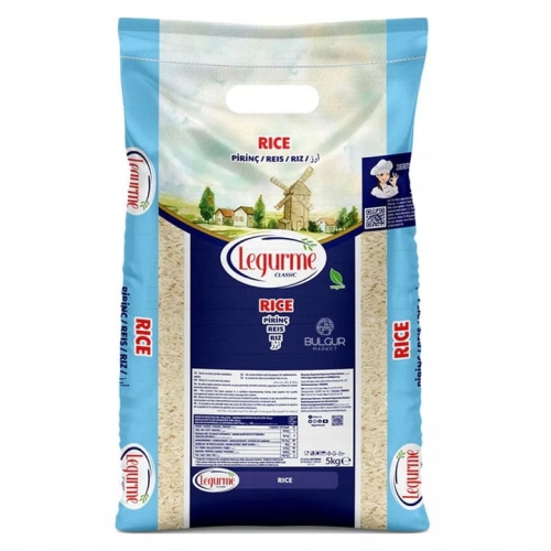 Ryż Długoziarnisty Osmancik 5kg Legume aromatyczny, pyszny