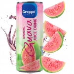 Sok Napój z Guavy Gazowany Owocowy Tropikalny 320ml Wietnam bez Cukru