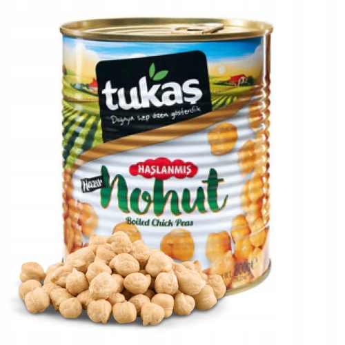 Ciecierzyca Gotowana Tukas 800G