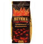  BRYKIET 2,5 kg do Grilla Premium Długi Żar Wysoka Temperatura PATIMEX