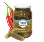 Ogórki Kiszone OSTRE Moja Semja 860g z chilli