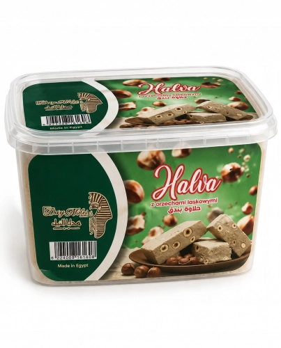 Chałwa z orzechami laskowymi 365g DARY NILU Egipska