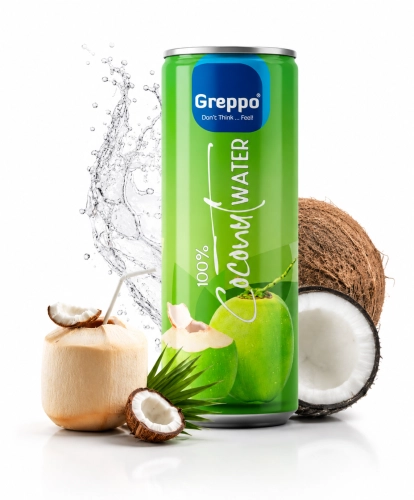 Woda Kokosowa 320ml Greppo bez cukru