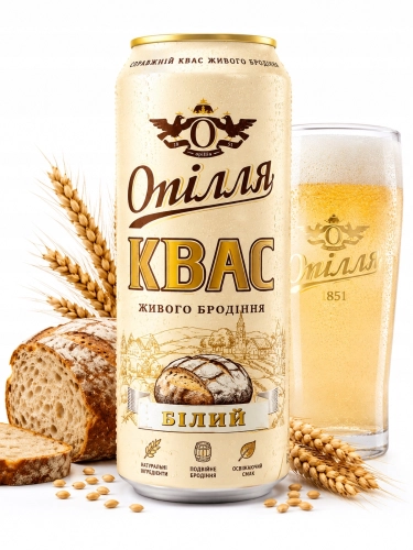 Kwas Chlebowy Biały Opilla 500ml orzeźwiający, smaczny