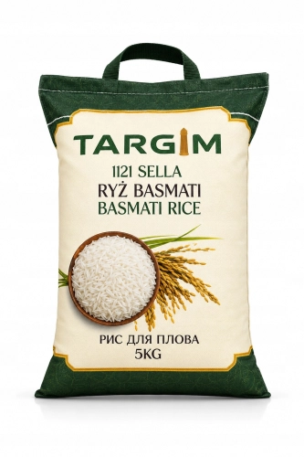 Ryż Basmati 1121 Sella TARGIM 5 kg – długie ziarna idealne do pilawu